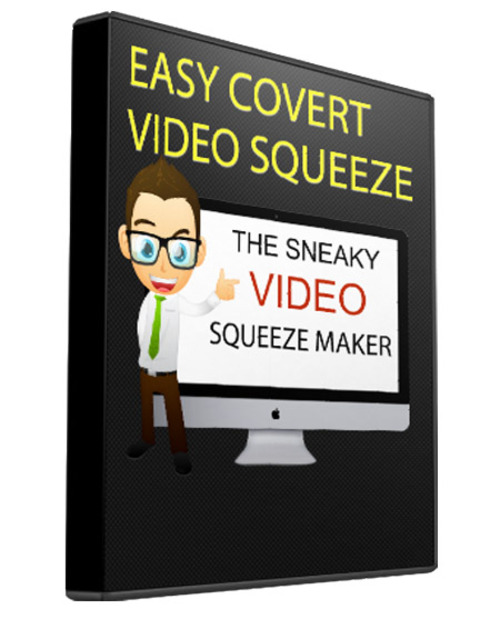 Product picture Covert Video Squeeze Page Creator 